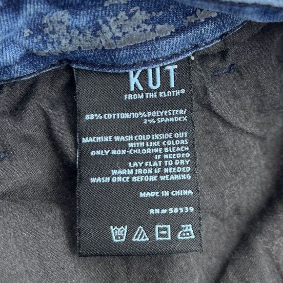 Kut from the Kloth Connie High Rise Ankle Skinny with Raw Hem Size 18 Jeans - Picture 9 of 15